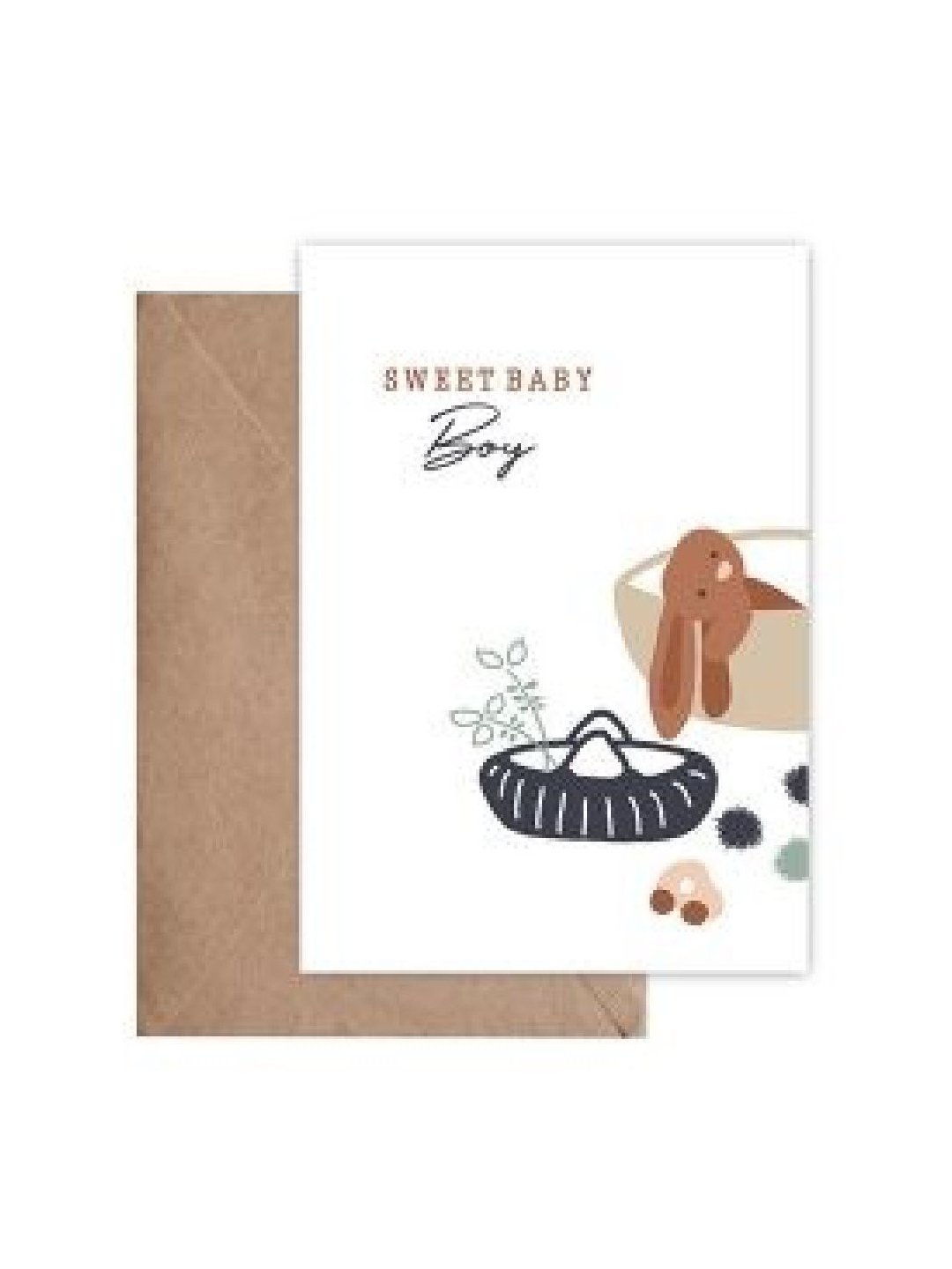 Atelier Oranger Carte postale - Sweet baby boy