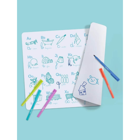 Abécédaire en silicone illustré - super petit