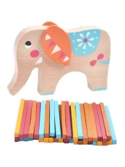 Pile de jouets en bois Elephant - rammelaartje