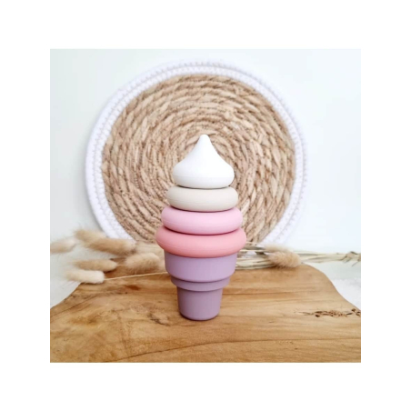Empilage silicone - Icecream - rammelaartje