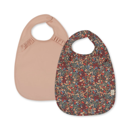 Lot de 2 bavoirs - Villetta Bleu