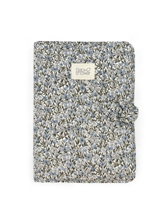 Protége Carnet de santé - White Ministars - BABYSHOWER Protége Carnet de santé - White Ministars - BABYSHOWER